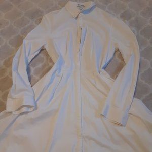 Express White Shirt Dress Size Small